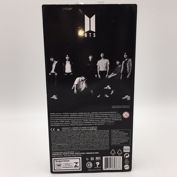 BTS Bangtan Boys Fashion Doll Figure RM K-Pop Music Band Idol K-Pop Mattel New - Picture 5 of 12